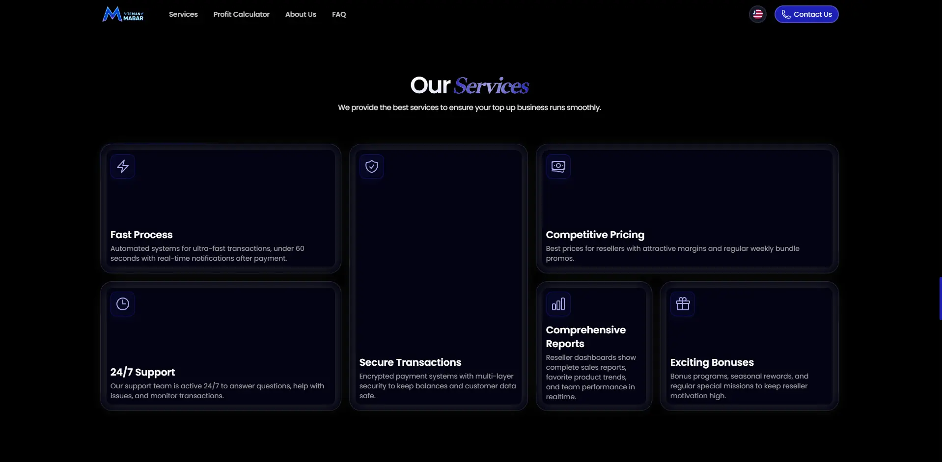 Landing Page screenshot 3
