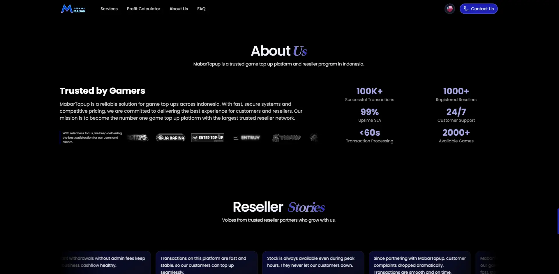 Landing Page screenshot 5