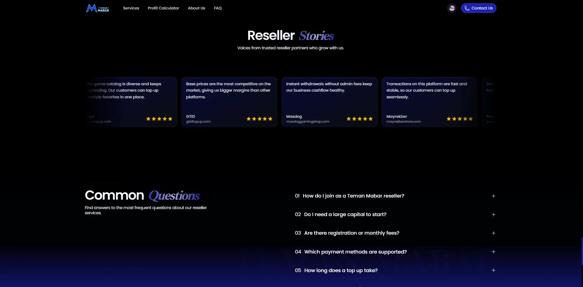 Landing Page screenshot 6