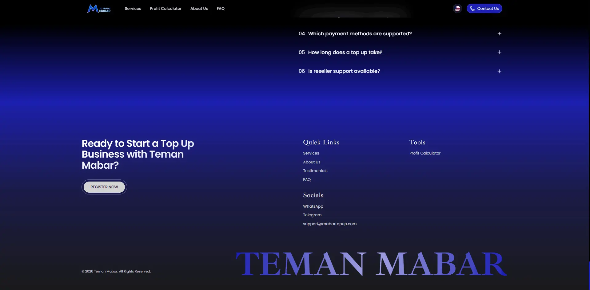 Landing Page screenshot 7