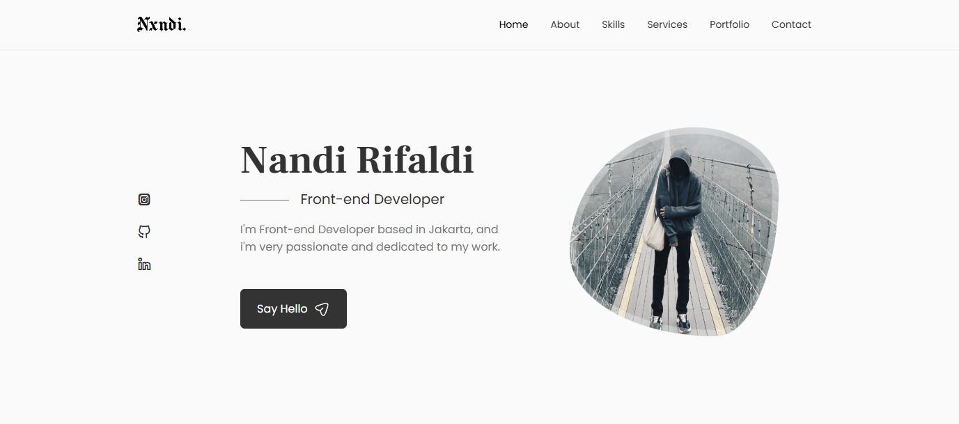 Portfolio V2 Website screenshot 2