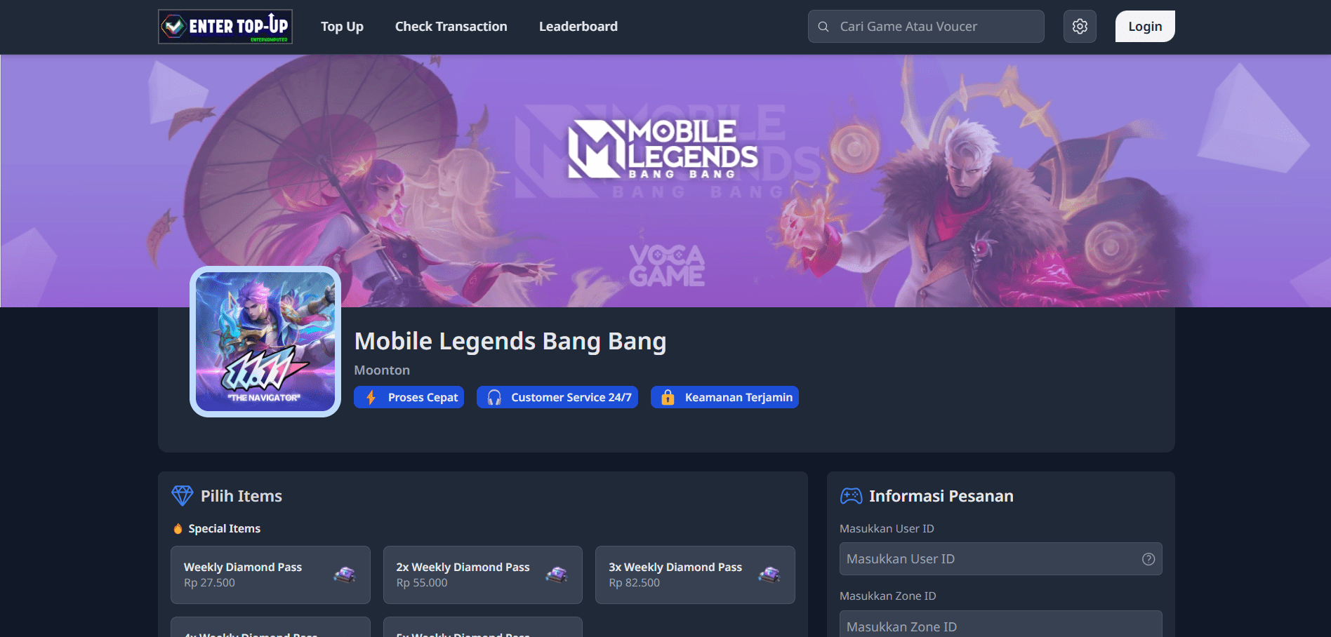 Web Topup Games screenshot 14