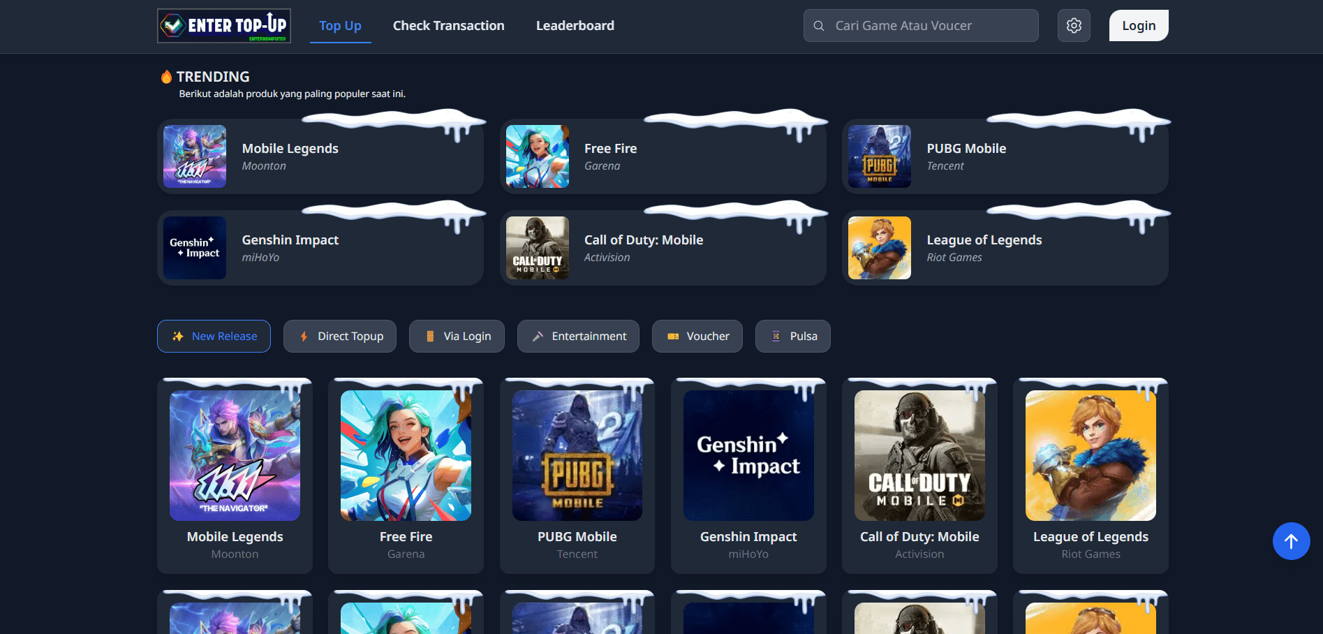 Web Topup Games screenshot 2